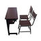 Foldable 학교 테이블 의자 세트, 나무로 되는 탁상용 교실 테이블 및 의자 세트