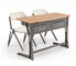 아이들 교실 가구 책상과 의자 학생 식탁 값싼 댓가를 위한 철강 학교 가구