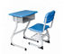 학교 가구 어린이 금속  한 개의 책상과 의자는 어린이들을 위해 연구 식탁과 의자를 다림질합니다