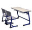 탁자 학생용 책상을 작성하는 것을 가진 교실 학생 의자와 교실 학교 가구를 위한 의자들