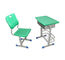 단일 테이블 학생용 책상과 학생 플라스틱 합금을 위한 의자 금속 가구 학교 가구