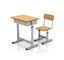 책상 학교 가구와 학생들 교실 금속 의자를 위한 철골 연구 탁자와 의자