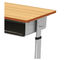 책상 학교 가구와 학생들 교실 금속 의자를 위한 철골 연구 탁자와 의자