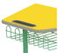 교실 아이들 의자를 위한 학생 습작 탁상용 테이블 방화 철골 학교 가구 금속 탁자