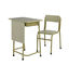 교실 학생 습작 식탁 금속 책상과 의자 어린이 열람 테이블을 위한 철골 학교 가구